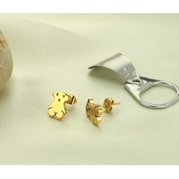 Cercei Din Titan Cu Ursuleț De Calitate, Regina Calității