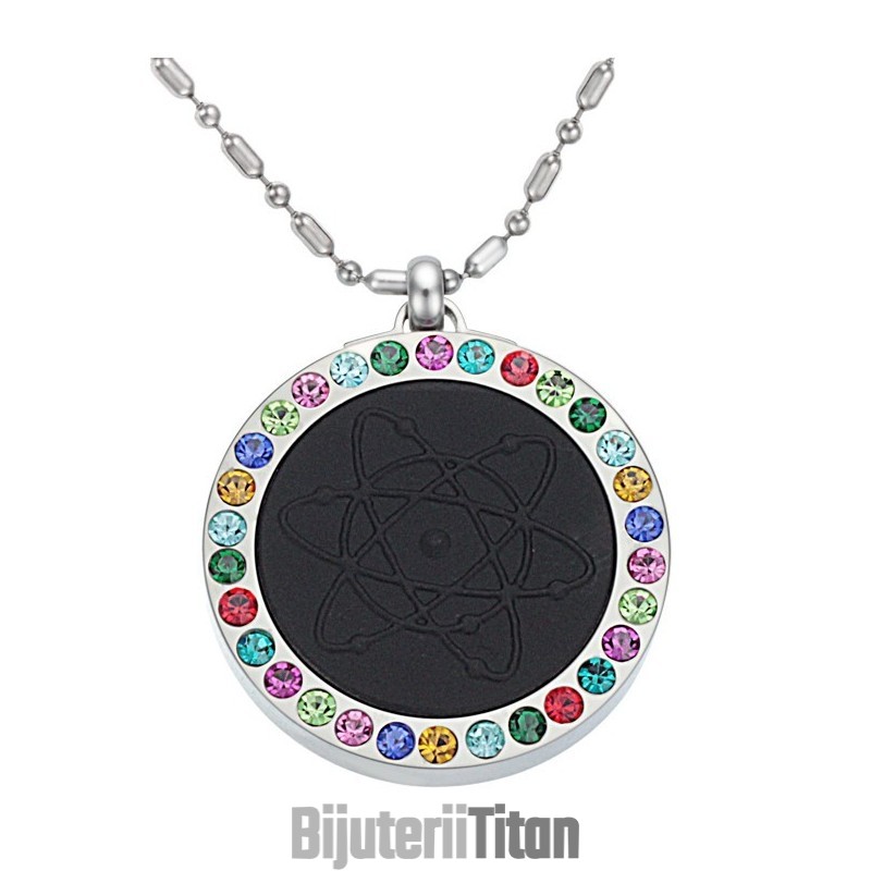 Colier Pelelith Din Titan, Durabil În Utilizare, Pentru Sănătate, Cu Diamant Colier Pelelith Din Titan, Durabil În Utilizare, Pentru Sănătate, Cu Diamant
