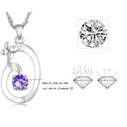 Colier Elegant Din Titan Placat Cu Platină, De Calitate Excelentă Pentru Femei