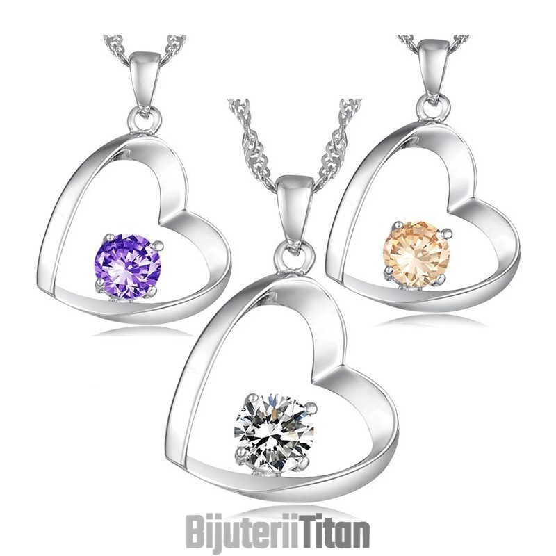 Colier Din Titan Placat Cu Platină De Înaltă Calitate Pentru Femei Colier Din Titan Placat Cu Platină De Înaltă Calitate Pentru Femei