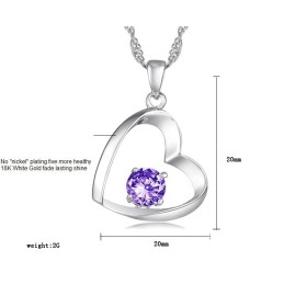 Colier Din Titan Placat Cu Platină De Înaltă Calitate Pentru Femei