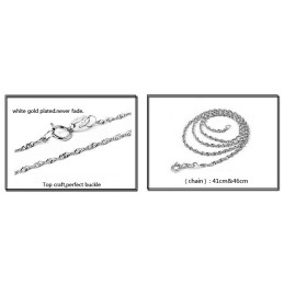 Colier Din Titan Placat Cu , Ușor De Utilizat, În Formă De Pește Feminin