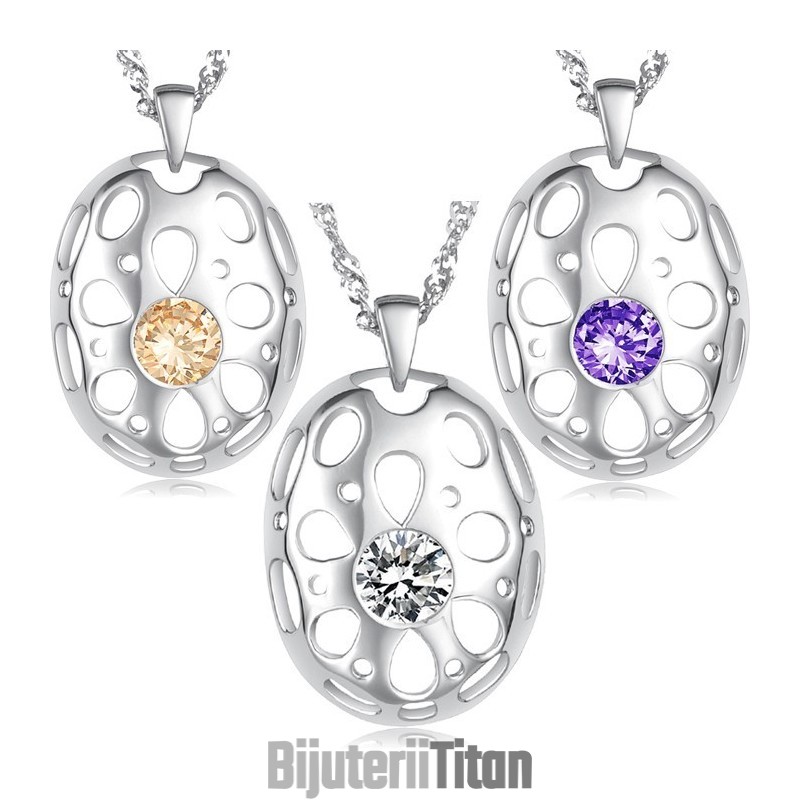 Colier Din Titan Placat Cu Platină, Antialergic, De Renume Mondial, Pentru Femei Colier Din Titan Placat Cu Platină, Antialergic, De Renume Mondial, Pentru Femei