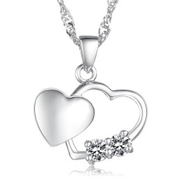 Colier Din Titan Placat Cu Platină, Calitate Stabilă, La Modă Feminină