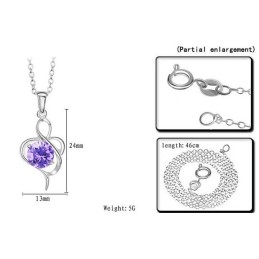 Colier Din Titan Placat Cu Platină, Calitate Și Cantitate Garantate, Pentru Femei, Cu Diamant