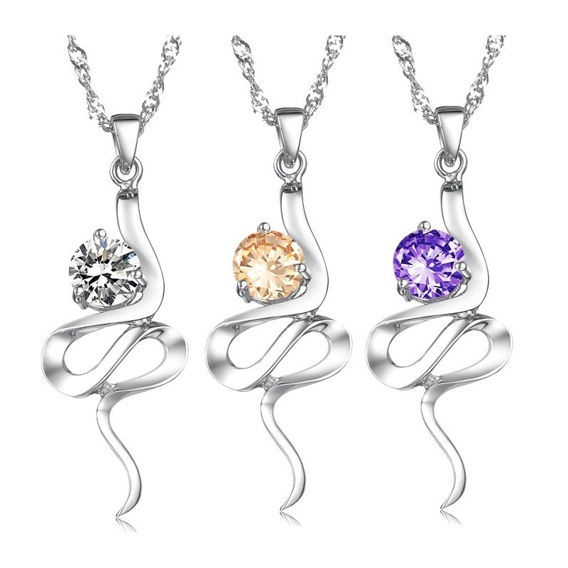 Colier Din Titan Placat Cu Platină Violet, De Încredere, Pentru Femei, Cu Reputație Fiabilă, Cu Stras Colier Din Titan Placat Cu Platină Violet, De Încredere, Pentru Femei, Cu Reputație Fiabilă, Cu Stras