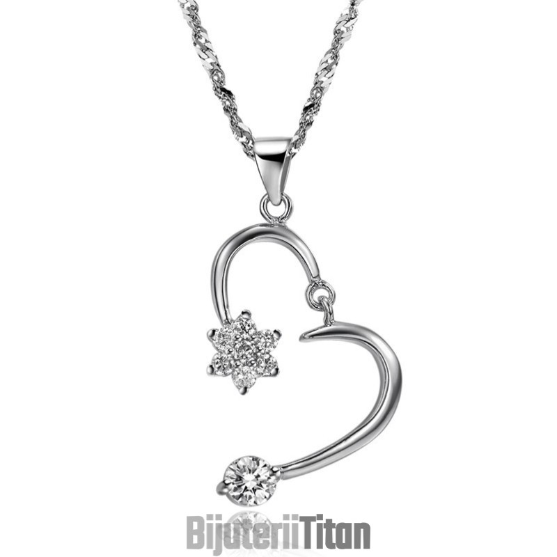 Colier Din Titan Placat Cu , Calitate Și Cantitate Garantate, Pentru Femei, Cu Stras