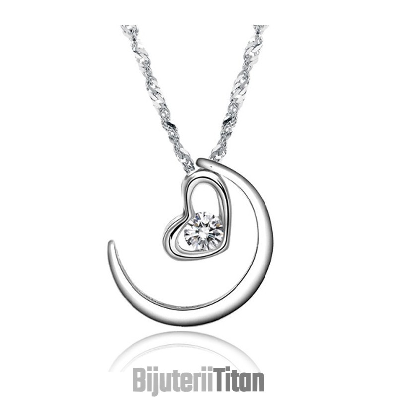 Colier Din Titan Placat Cu Platină, Cu Specificații Complete Și Strasuri Pentru Femei Colier Din Titan Placat Cu Platină, Cu Specificații Complete Și Strasuri Pentru Femei