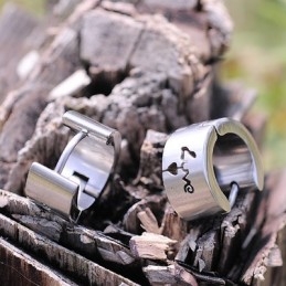 Cercei Bărbătești Din Titan Cu Dragoste