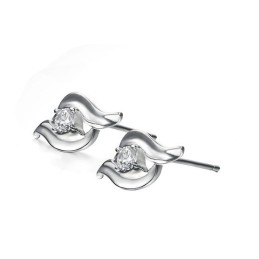 Cercei Din Titan Placați Cu Platină, De Înaltă Calitate, Fără Alergeni, Pentru Femei