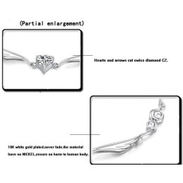 Brățară De Titan Placată Cu  De Înaltă Calitate Pentru Femei Cu Stras