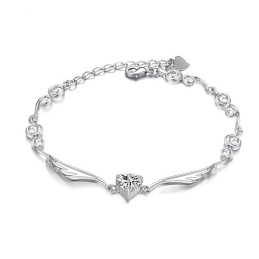 Brățară Din Titan Placată Cu Platină, Cu O Gamă Largă De Varietăți, Pentru Femei, Cu Diamant