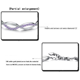 Brățară Din Titan Placată Cu , Model Feminin, Cu Specificații Complete Și Diamant