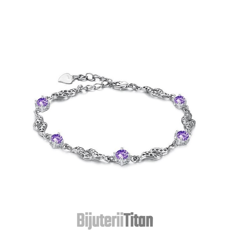 Brățară Din Titan Placată Cu Platină, De Calitate Excelentă, Pentru Femei, Cu Diamant Brățară Din Titan Placată Cu Platină, De Calitate Excelentă, Pentru Femei, Cu Diamant
