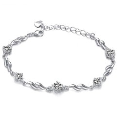 Brățară Din Titan Placată Cu Platină Violet Pentru Femei, Calitate Și Cantitate Garantate, Cu Diamant