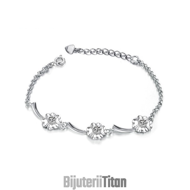 Brățară De Titan Placată Cu Platină, În Formă De Trifoi, Pentru Femei, Cu Performanță Fiabilă Și Diamant Brățară De Titan Placată Cu Platină, În Formă De Trifoi, Pentru Femei, Cu Performanță Fiabilă Și Diamant