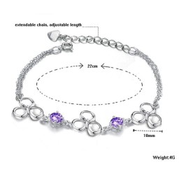 Brățară Din Titan Placată Cu Platină, Rezistentă La Decolorare, Cu O Gamă Largă De Varietăți Pentru Femei