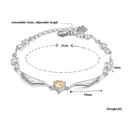 Brățară Din Titan Placată Cu Platină, De Calitate Excelentă Pentru Femei