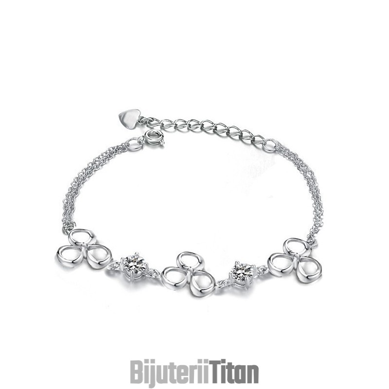 Brățară Din Titan Placată Cu Platină, Calitate Și Cantitate Garantate, Pentru Femei, Cu Diamant