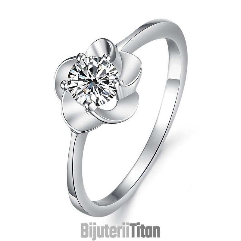 Inelul De Titan Placat Cu Platină, Regina Calității La Modă Feminină Inelul De Titan Placat Cu Platină, Regina Calității La Modă Feminină