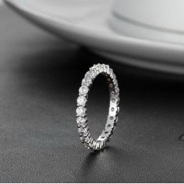 Inel De Titan Placat Cu Platină, De Renume Mondial, Pentru Femei