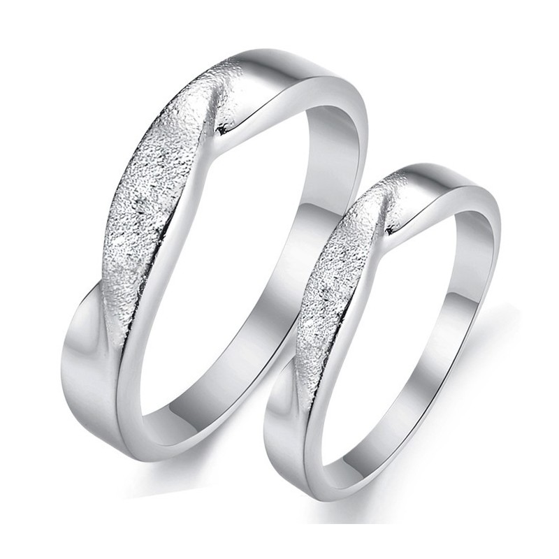 Inel De Titan Placat Cu Platină, Cu O Poveste Lungă, Pentru Îndrăgostiți Inel De Titan Placat Cu Platină, Cu O Poveste Lungă, Pentru Îndrăgostiți