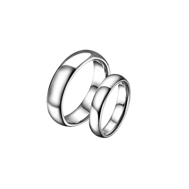 Inel Ceramic Din Tungsten Concis De Înaltă Calitate Pentru Îndrăgostiți