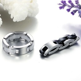Inel Ceramic Din Tungsten Alb-Negru Cu O Gamă Largă De Varietăți