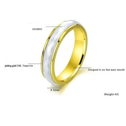 Inel Ceramic Din Tungsten Cu Romburi, Cu O Gamă Largă De Varietăți