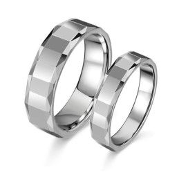 Inel Ceramic Din Tungsten De Înaltă Calitate Pentru Îndrăgostiți