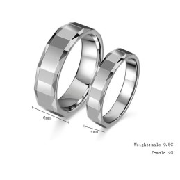 Inel Ceramic Din Tungsten De Înaltă Calitate Pentru Îndrăgostiți