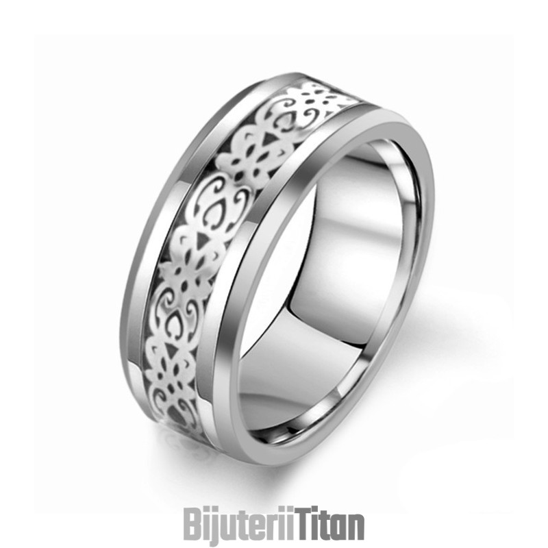 Inelul Ceramic Din Tungsten Alb, Regina Calității Pentru Bărbați Inelul Ceramic Din Tungsten Alb, Regina Calității Pentru Bărbați