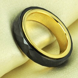 Inel Din Ceramică Neagră Cu Tungsten, Renumit La Nivel Mondial