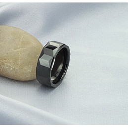 Inel Ceramic Din Tungsten Negru Cu O Gamă Largă De Varietăți