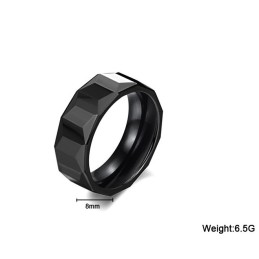 Inel Ceramic Din Tungsten Negru Cu O Gamă Largă De Varietăți