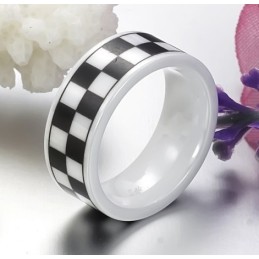 Inel Ceramic Din Tungsten Cu Grilă Masculină, Calitate Și Cantitate Asigurate