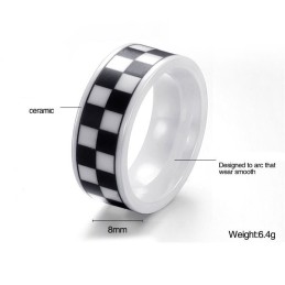 Inel Ceramic Din Tungsten Cu Grilă Masculină, Calitate Și Cantitate Asigurate