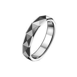 Inel Ceramic Din Tungsten De Performanță Fiabilă Pentru Îndrăgostiți