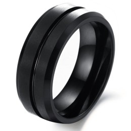 Cunoscut Pentru Inelul Său Ceramic Retro Din Tungsten Pentru Bărbați De Calitate Superioară