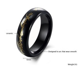 Inel Ceramic Din Tungsten Negru, Calitate Și Cantitate Garantate