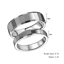 Inel Ceramic Din Tungsten De Renume Mondial Pentru Îndrăgostiți