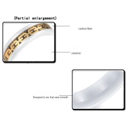 Inel Ceramic Din Fibră De Carbon De Înaltă Calitate Din Tungsten