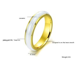 Inel Ceramic Din Tungsten De Renume Mondial