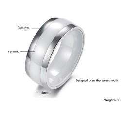 Inel Ceramic Din Tungsten De Calitate Stabilă