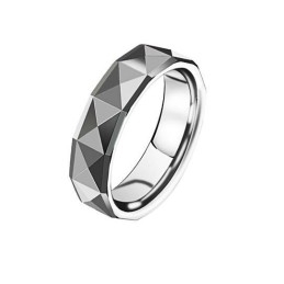 Regina Inelului Ceramic Din Tungsten De Calitate Pentru Îndrăgostiți