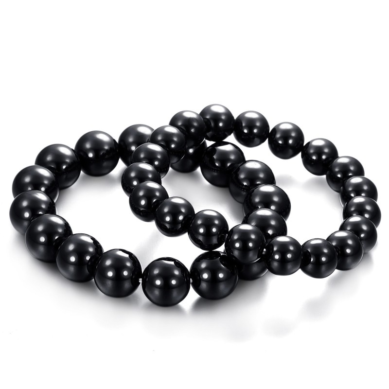 Brățară Ceramică Din Tungsten Negru De Calitate Superioară, Cu Brad Iubitor Brățară Ceramică Din Tungsten Negru De Calitate Superioară, Cu Brad Iubitor