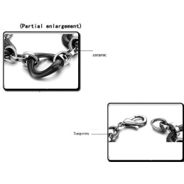Brățară Ceramică Din Tungsten Negru, Calitate Și Cantitate Garantate