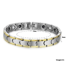 Brățară Ceramică Din Tungsten, Magnetită, De Calitate Superioară Pentru Sănătate