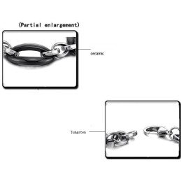 Brățară Ceramică Din Tungsten Cu Elipsă Pentru Femei, Cu O Gamă Largă De Varietăți