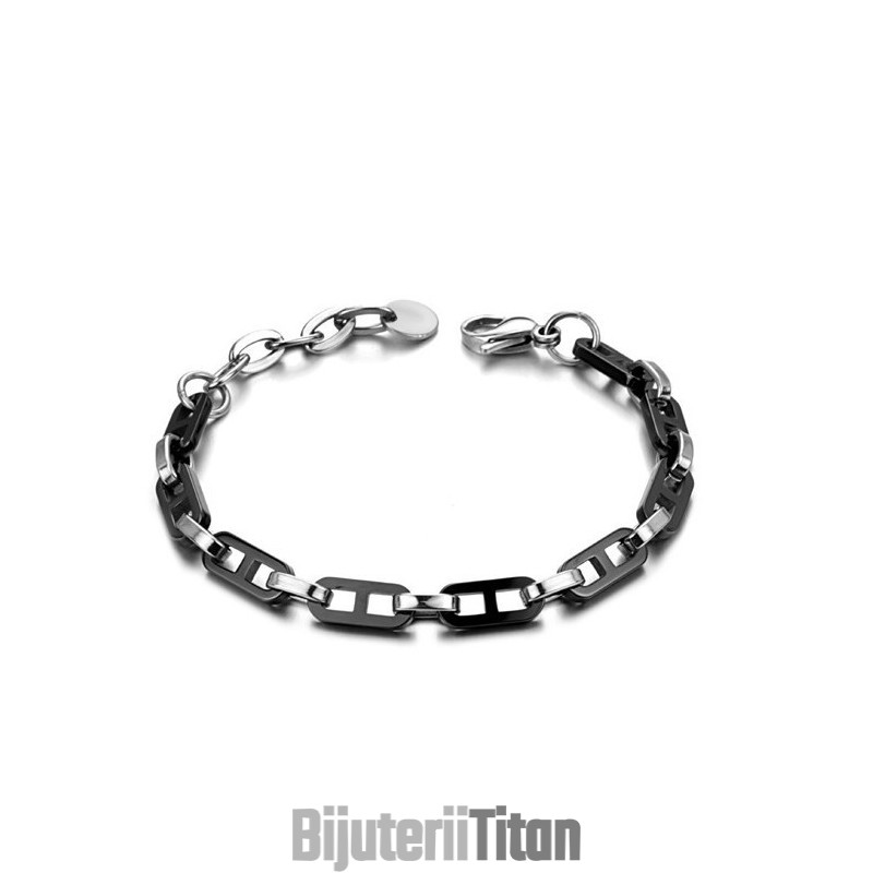 Brățară Ceramică Din Tungsten Negru De Calitate Excelentă Pentru Femei